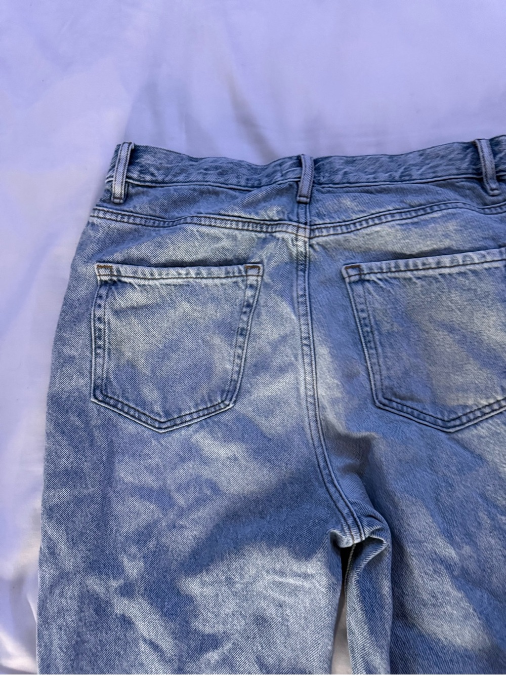 PLAYBOY Light Blue Boot Cut Jeans with White Logo - Picture 9 of 10